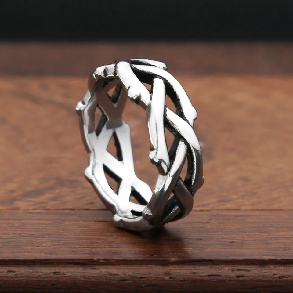 PENDRA Plainforge 316L Stainless Steel Ring