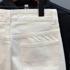 PENDRA Cat Beard Ripped Shorts