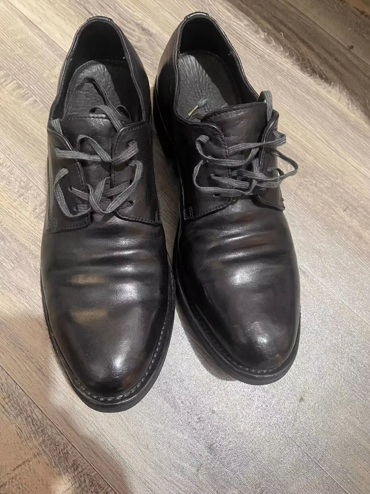 PENDRA Leather Youth Catwalk Shoes