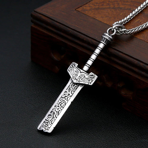 PENDRA Brokenblade 316L Stainless Steel Sword Pendant
