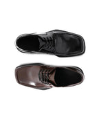 PENDRA Leather Platform British Shoes