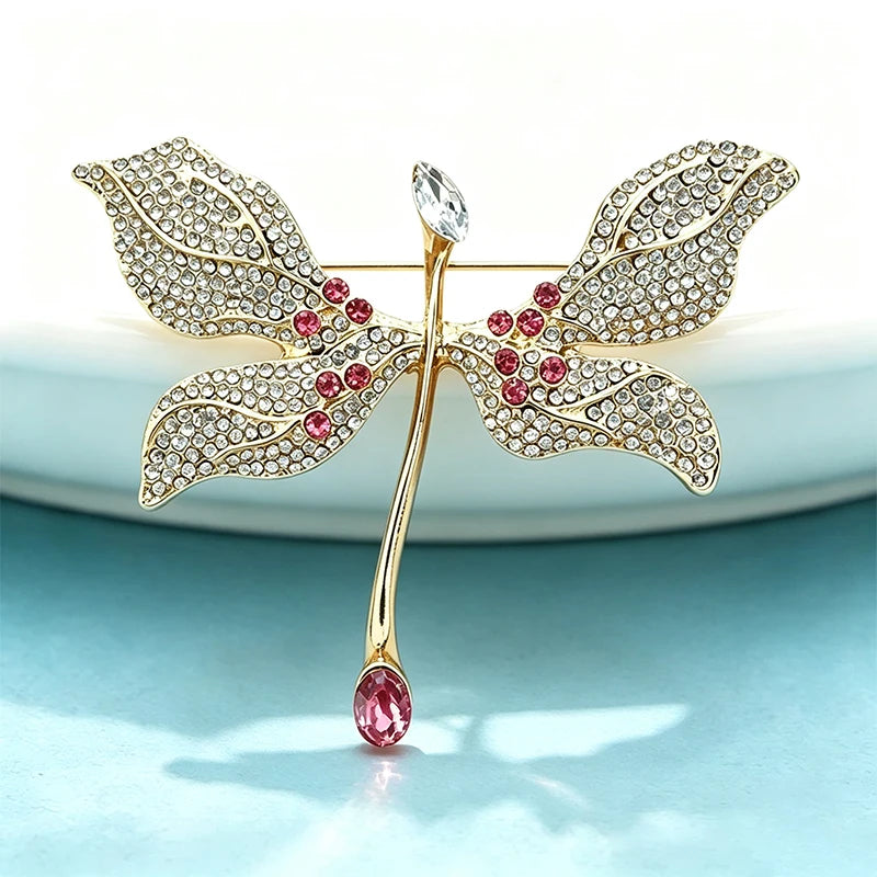 PENDRA Shining Dragonfly Brooch