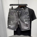 PENDRA Denim Washed Straight Jeans