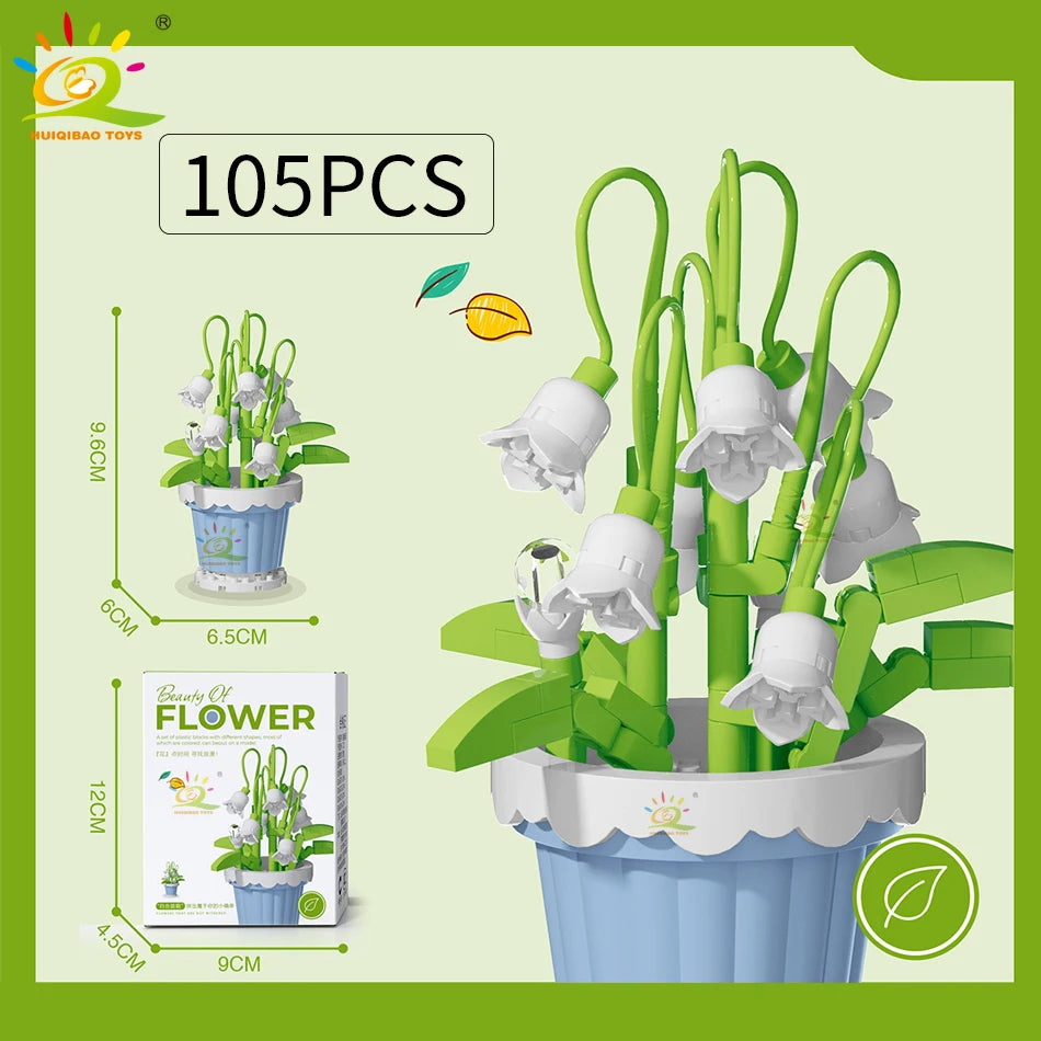 PENDRA Eternal Bouquet Micro Building Set