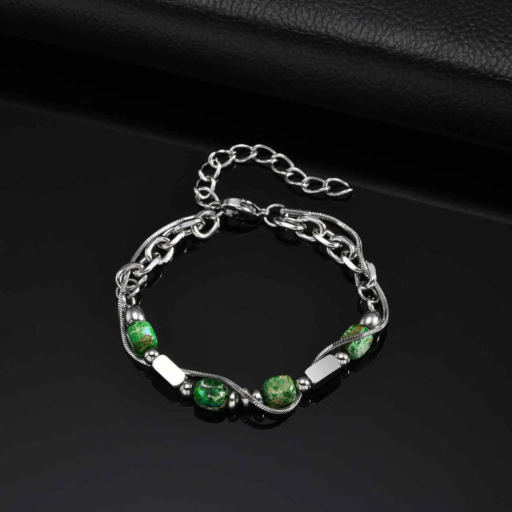 PENDRA Beaded Splicing Bracelet