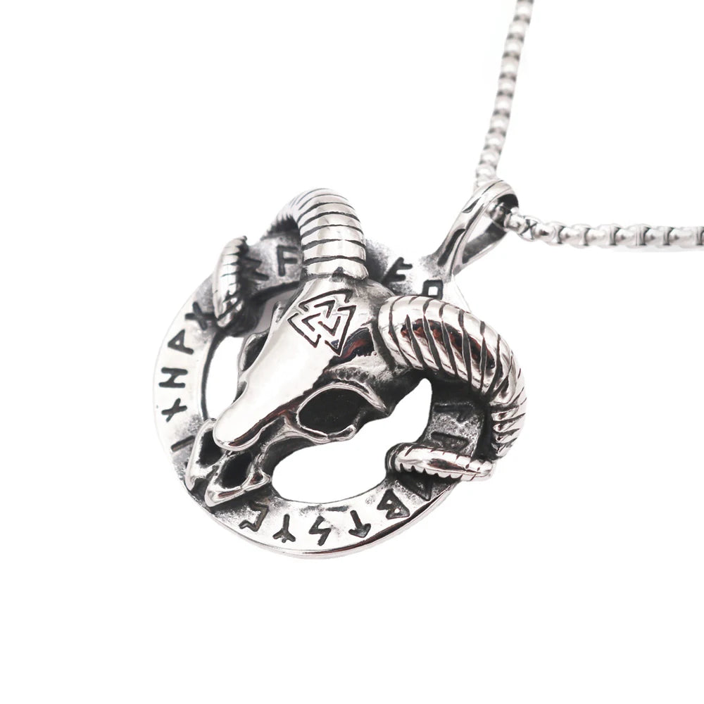 PENDRA Goathead Gothic 316L Stainless Steel Pendant