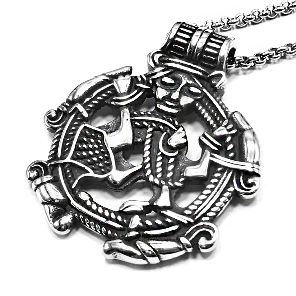PENDRA Rune Vintage Viking Necklace