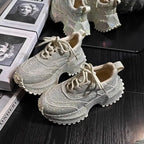 PENDRA Rhinestone Diamond Sports Shoes