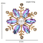 PENDRA Florielle26 Crystal Brooch