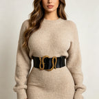 PENDRA Galalia Leather Western Elegant Corset Belt