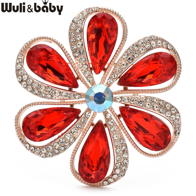 PENDRA Florielle23 Crystal Brooch