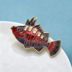 PENDRA Swimming Fish Brooch