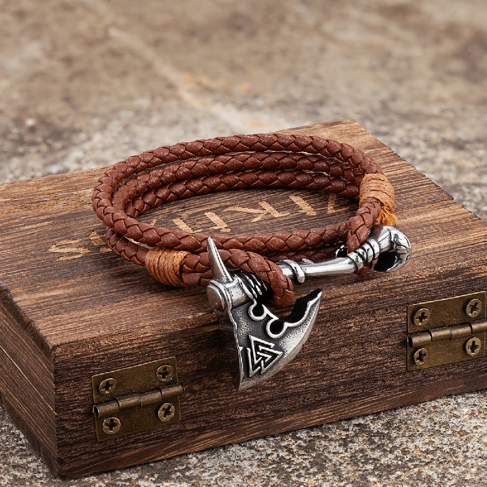 PENDRA Thor Hammer Steel Bracelet