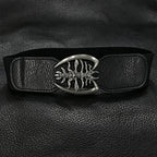PENDRA Irisene Black Gothic Elastic Corset Belt