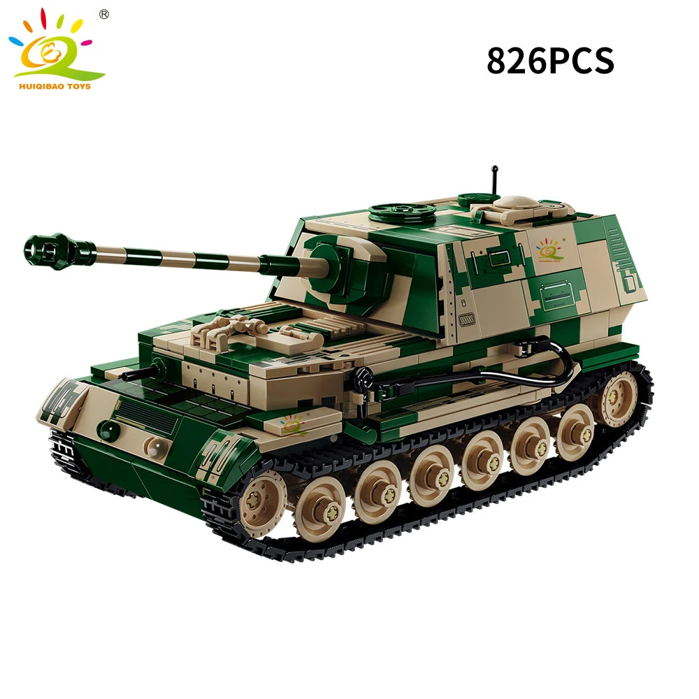 PENDRA Military Tank Army Building Set