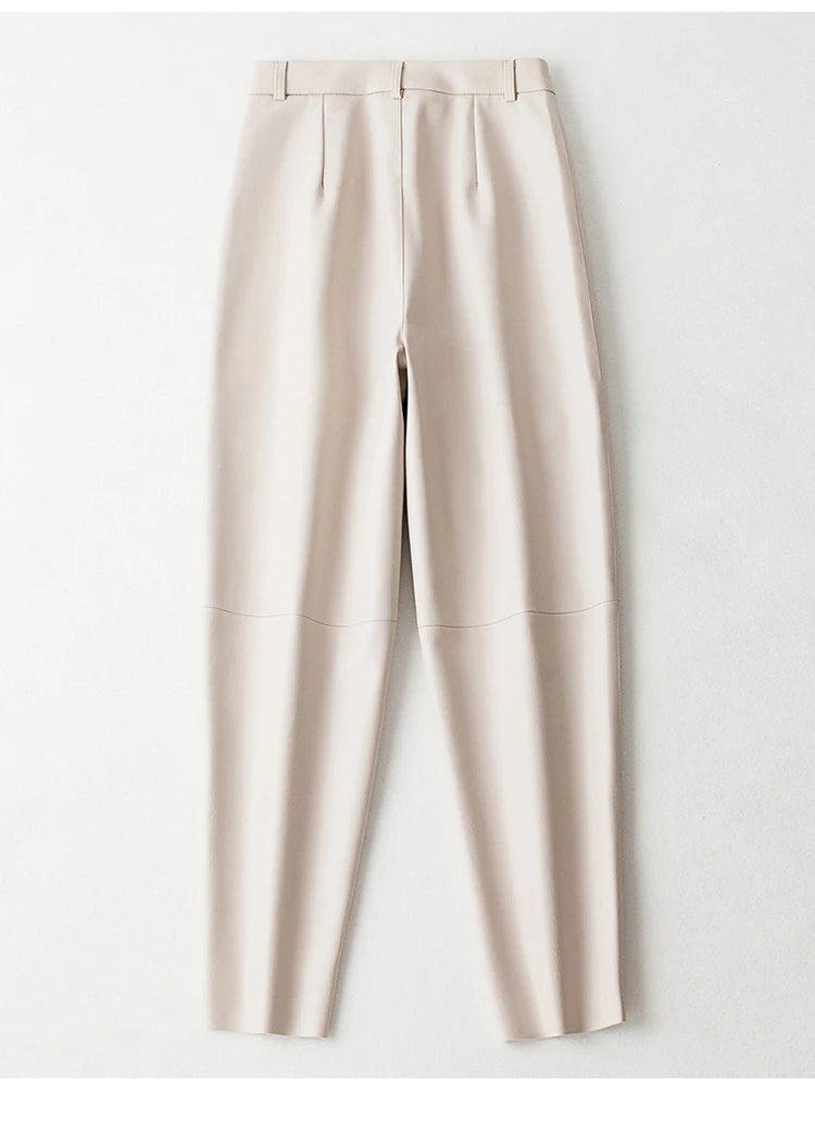 PENDRA Carrot Fit High Waist Cropped Pants