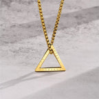 PENDRA Rune Norse Futhark Necklace