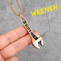 PENDRA Worker Wrench Boyfriend Steel Necklace