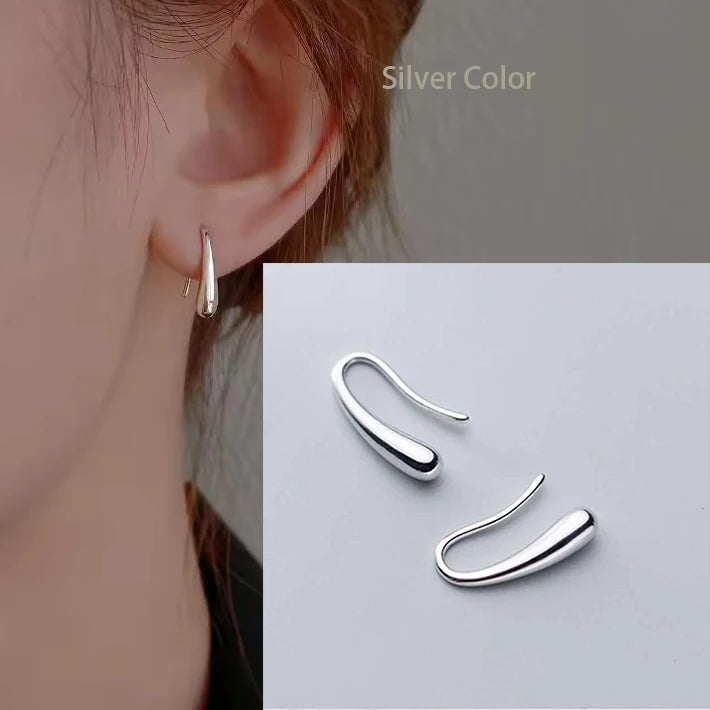 VENTFILLE 925 Sterling Silver Drop Earring For Women Zircon Crystal Hollow Out Cat Personality Jewelry Gift Dropshipping
