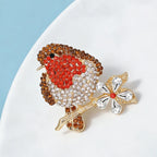 PENDRA Lovely Fat Bird Brooch