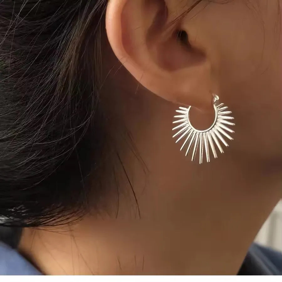 PENDRA Geometry Sterling Silver 5 Earrings