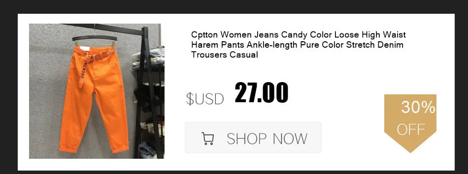 PENDRA Stretch Harem Ankle Jeans