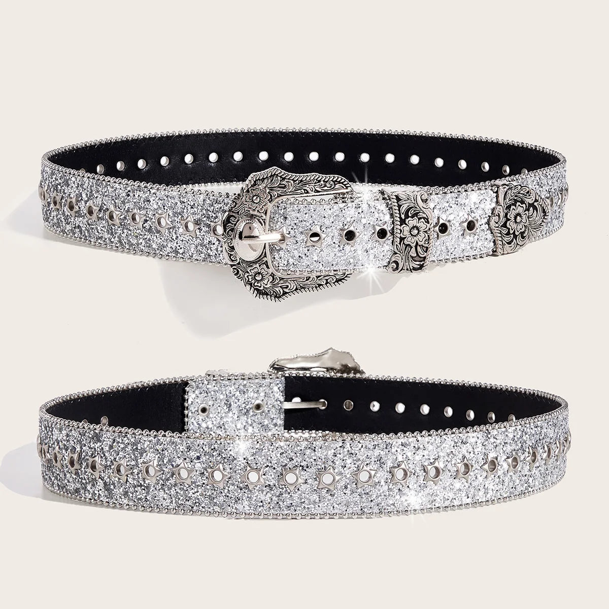 PENDRA Zarara Leather Western Gothic Belt
