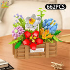 PENDRA Rose Sunflower Micro Building Set