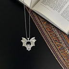 PENDRA Batgoth Vintage Stainless Steel Bat Pendant