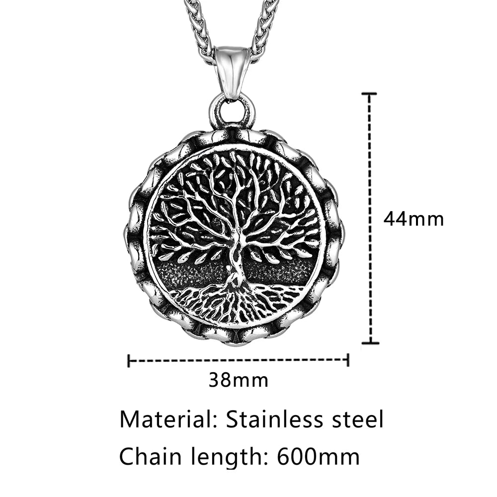 PENDRA Tree Life Vintage Necklace