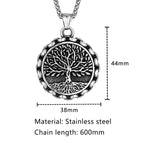 PENDRA Tree Life Vintage Necklace