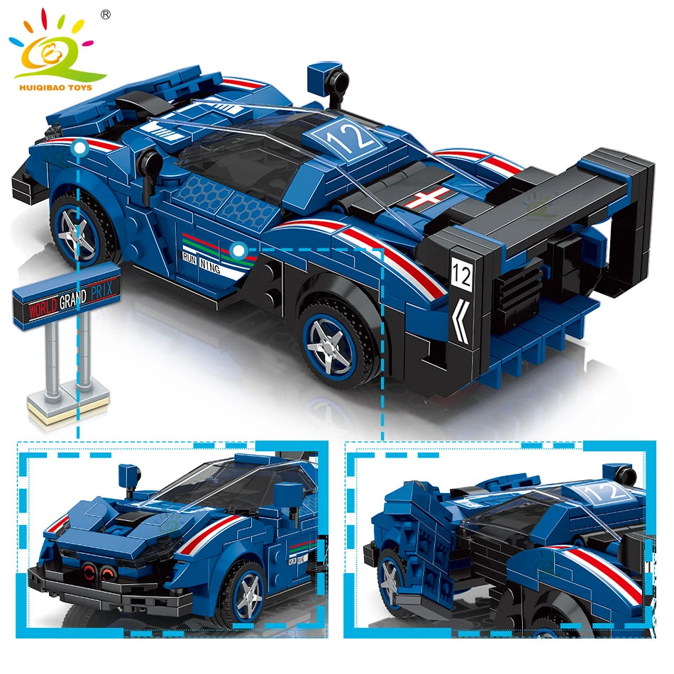 PENDRA Transfrom Racing Robot Building Set