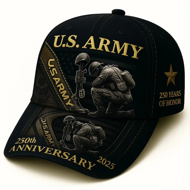 US Army 250th Anniversary 2025 Cap