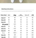 Harajuku Fashion Autumn New Blue Jeans Men's Trendy Brand Scratches Cargo Work Korean Slim-fitting Trousers Luxury Elastic Pants