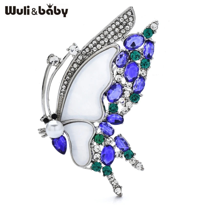 PENDRA Charming Classic Butterfly Brooch