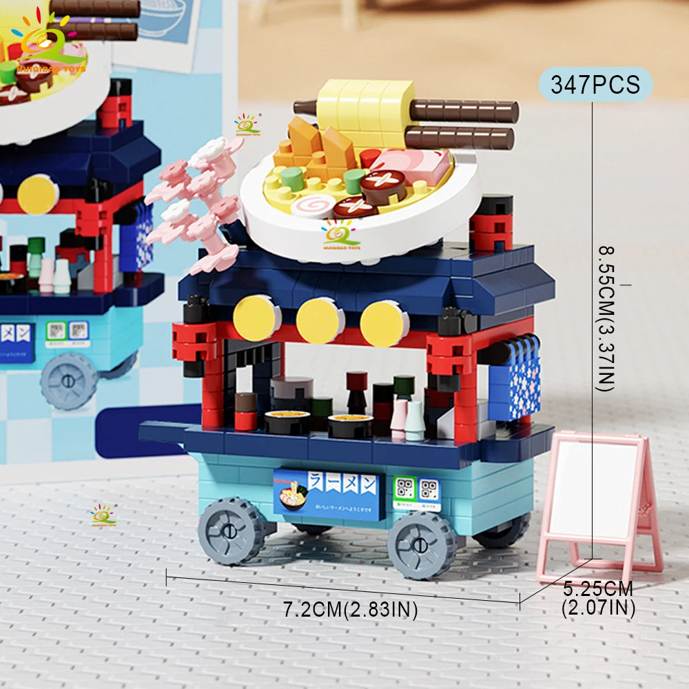 PENDRA Cute Food Micro Building Set