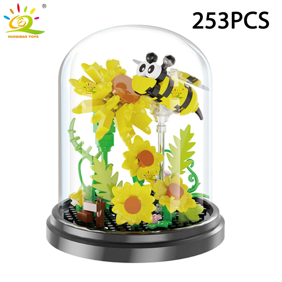 PENDRA Insect Butterfly Floral Building Set