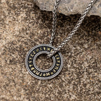 PENDRA Rune Gold Futhark Necklace