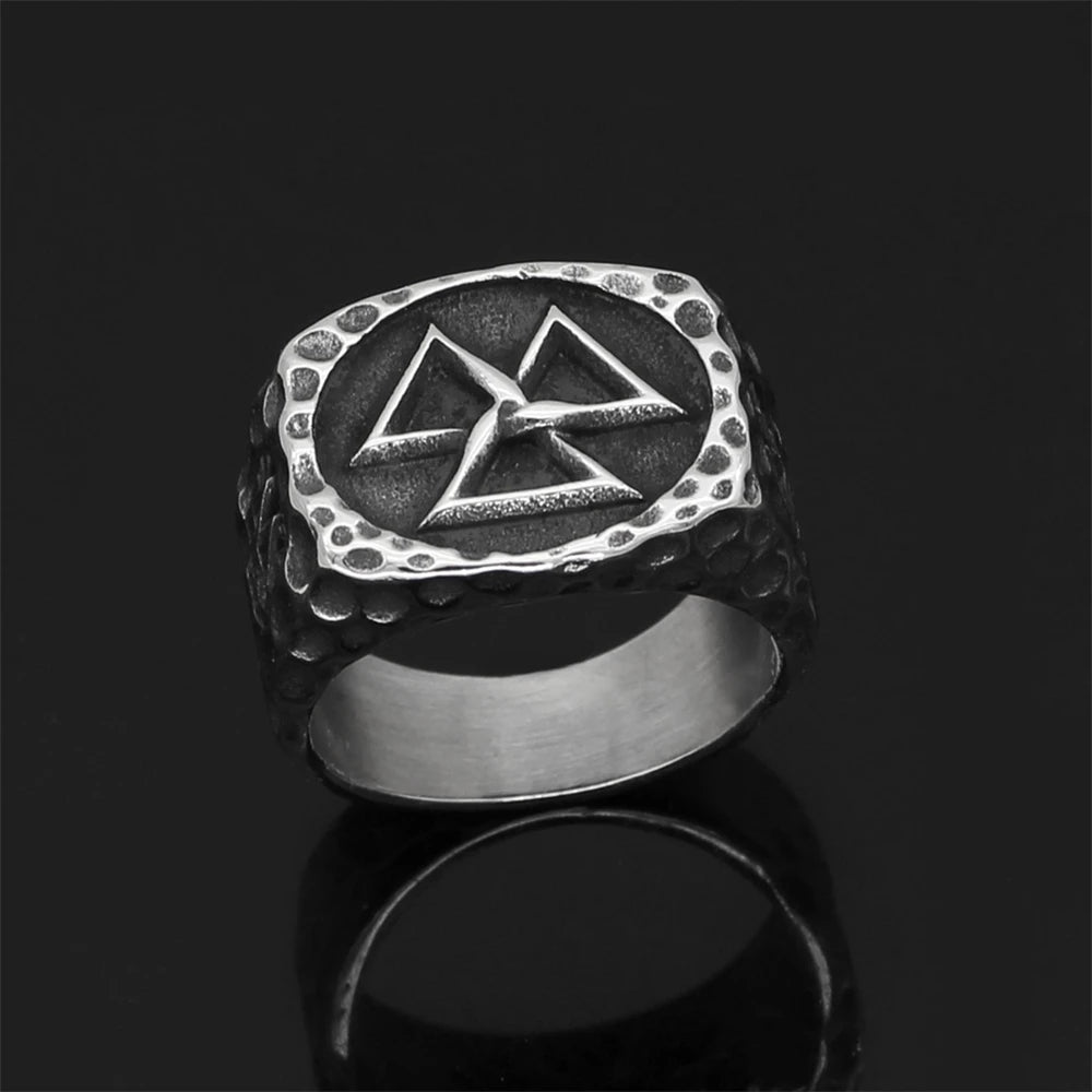 PENDRA Rune Compass Ring