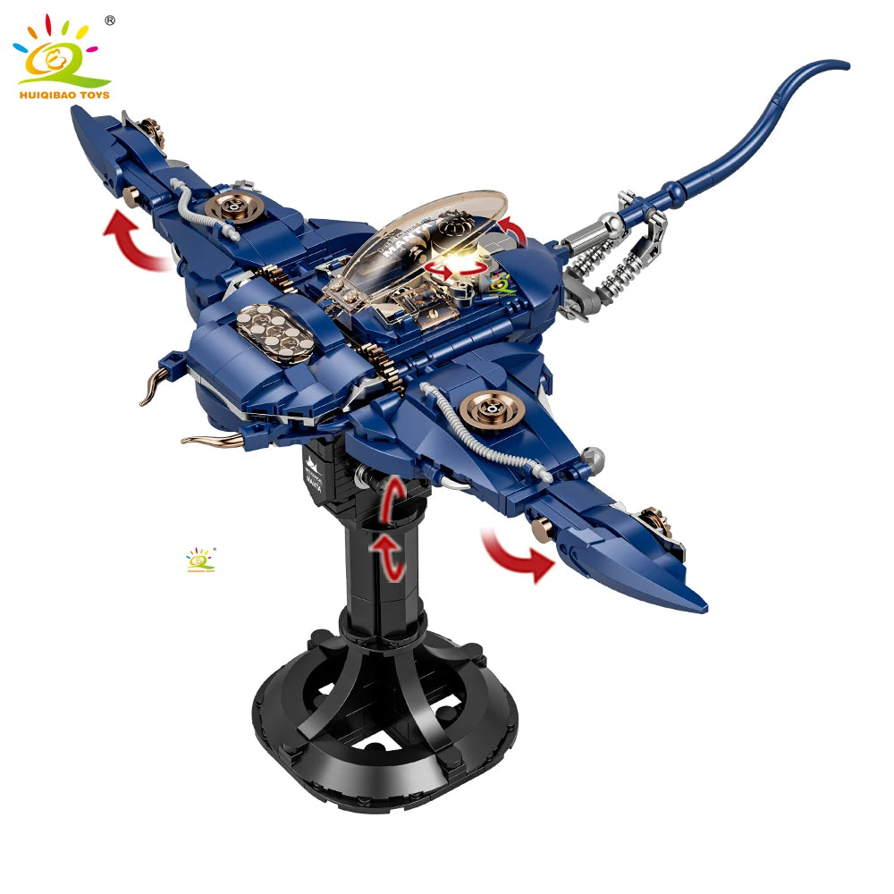 PENDRA Devil Ray Display Building Set