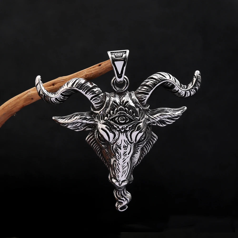 PENDRA Vikingcrest Stainless Steel Viking Ring