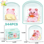PENDRA Cute Pig Micro Building Set