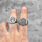 Arrow of Eros Stainless Steel Mens Rings Unique Charm Punk for Couple Male Boyfriend Biker Jewelry Creativity Gift Wholesale