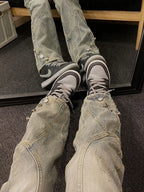 PENDRA Washed Old Trousers Pants