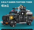PENDRA 4in1 Swat Police Building Set