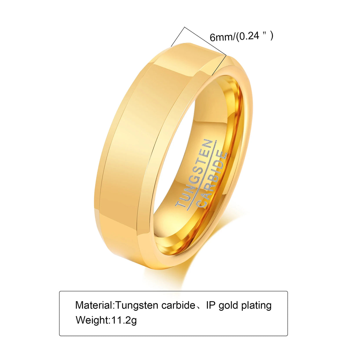 PENDRA Quindell Tungsten Band Ring