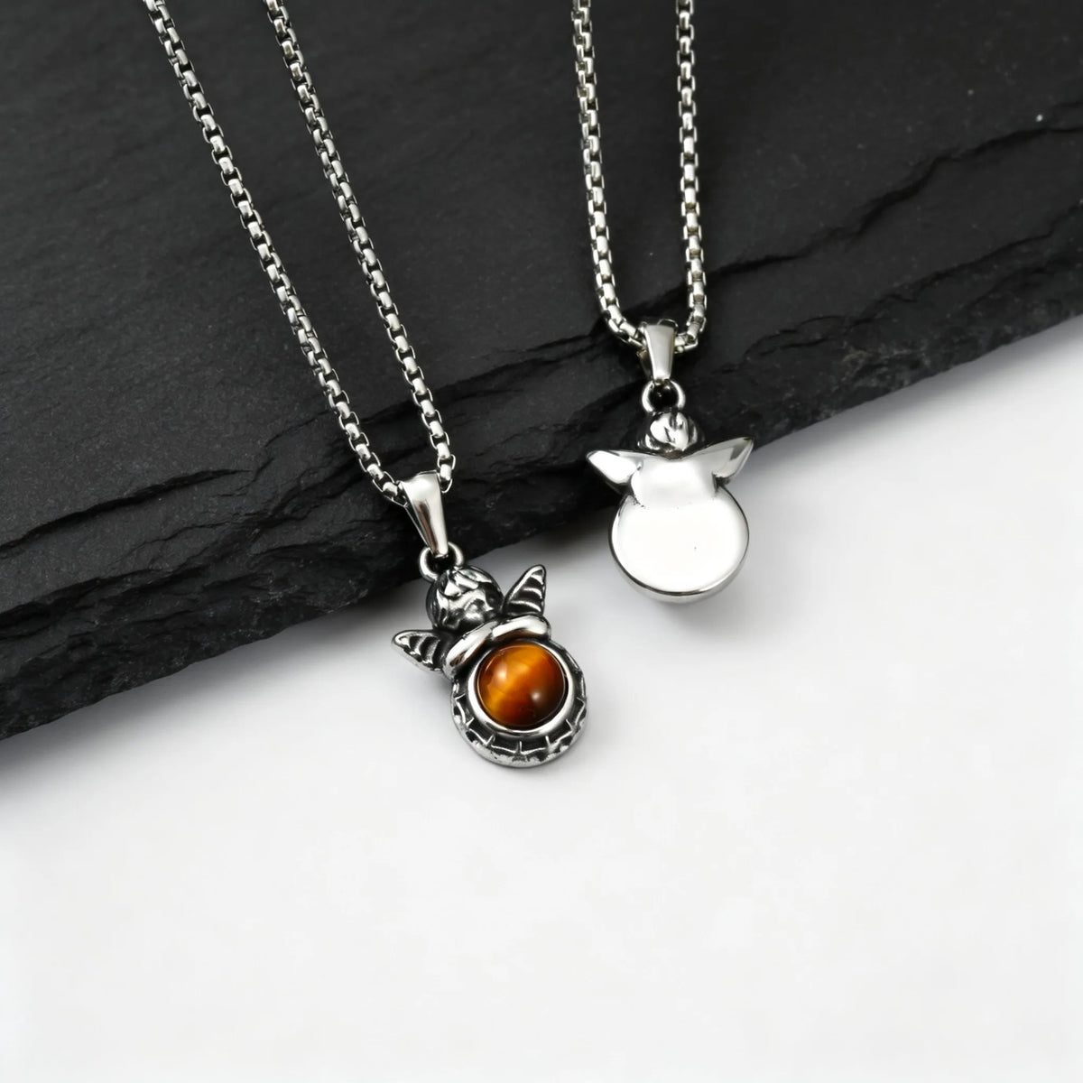 PENDRA Angel Stone Pendant Necklace