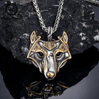 PENDRA Wolf Norse Celtic Necklace