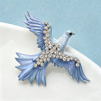 PENDRA Flying Pigeon Brooch