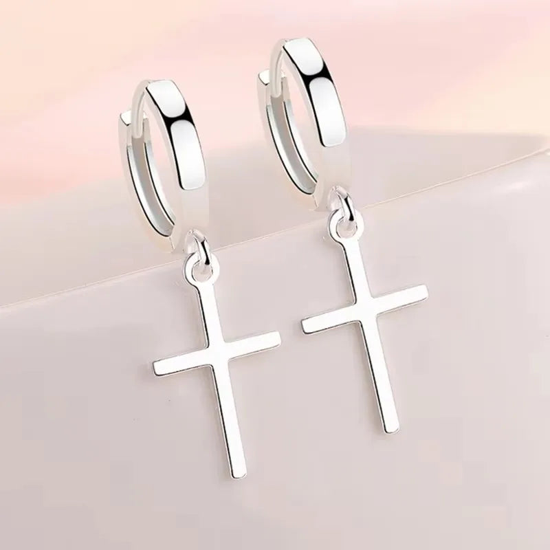 VENTFILLE 925 Sterling Silver  Starfish Hoop Earring for Women New Personality Trendy Starfish Earrings